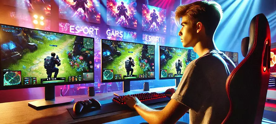 Types of games and bets for esports betting